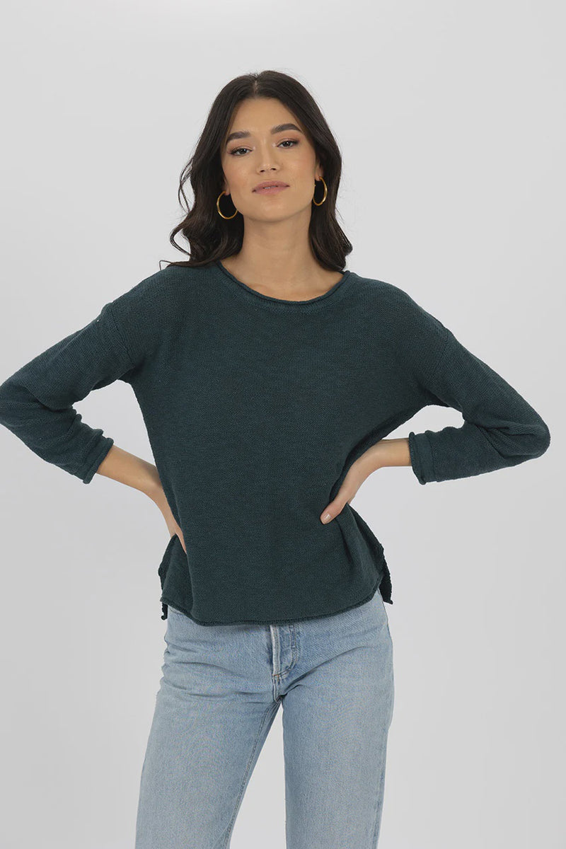 Sofia Sweater / Atlantic Blue