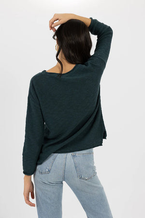 Sofia Sweater / Atlantic Blue