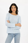 Sofia Sweater / Ice Blue