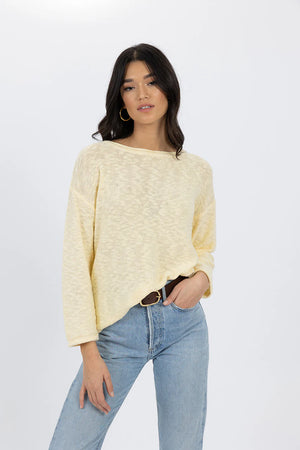 Sofia Sweater / Lemon