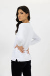 Downtown Sweater White