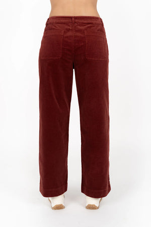 Suki Cord Pant Rust