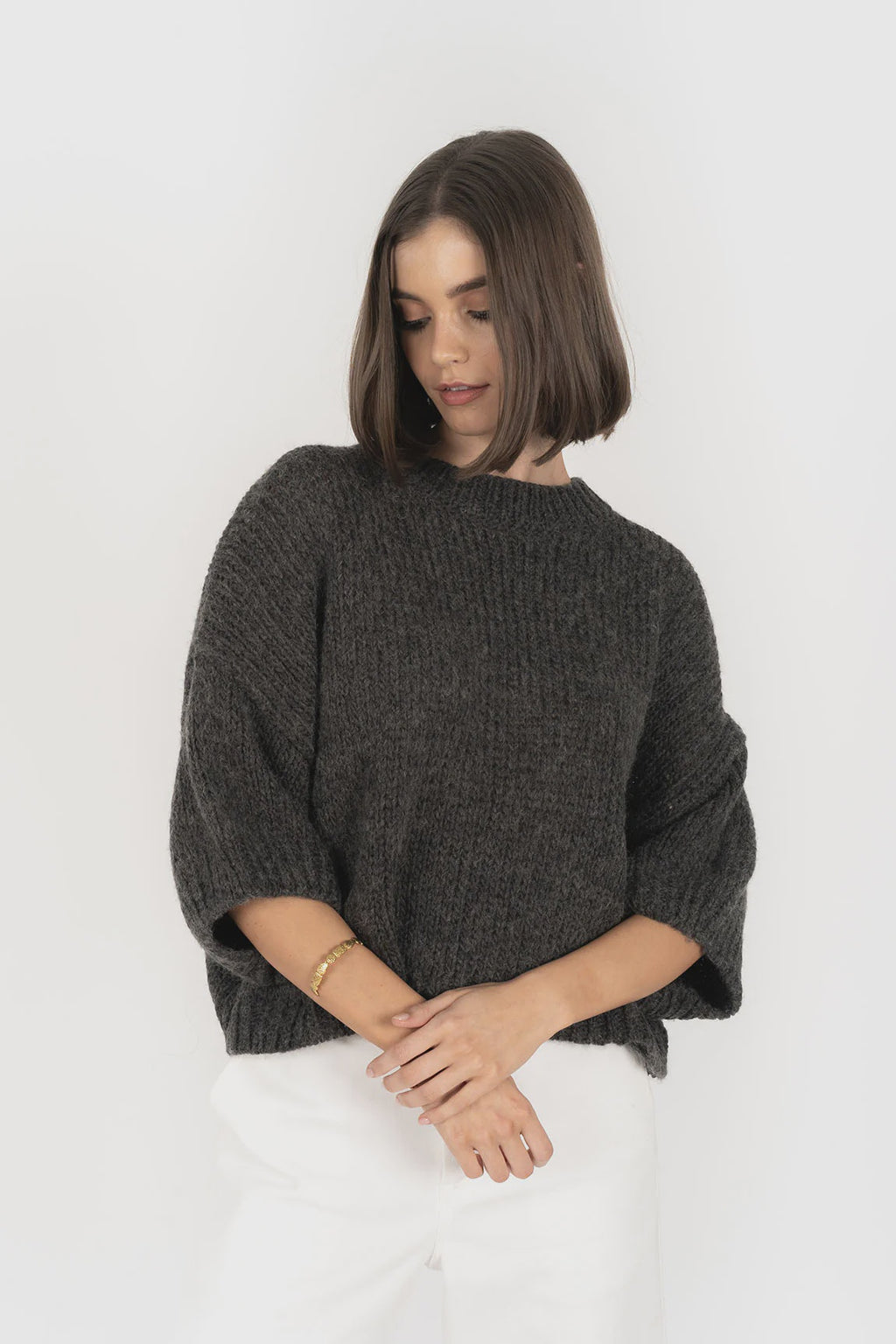 Alora Top Charcoal