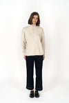 Knox Zip Sweater Almond