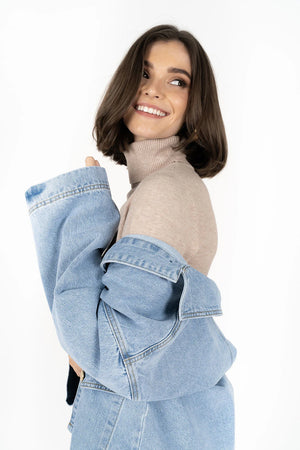 Loz Jacket Cloud Blue