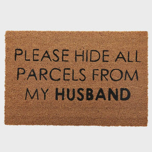 Hide Parcels PVC Backed Door Mat