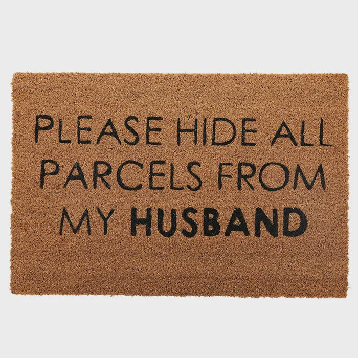 Hide Parcels PVC Backed Door Mat