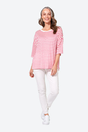 Intrepid Stripe Tshirt Candy