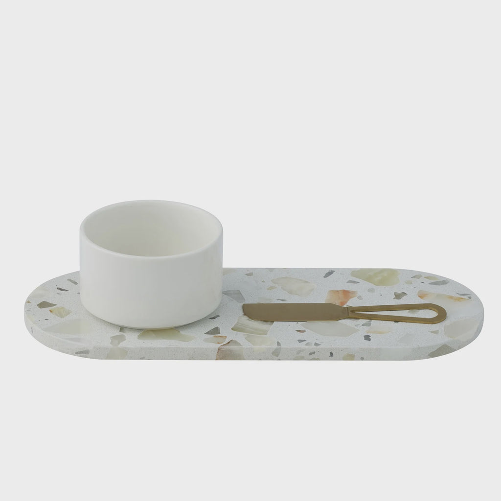 Winifred 3pc Terrazzo Set