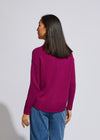 Chunky Cotton Jumper Claret