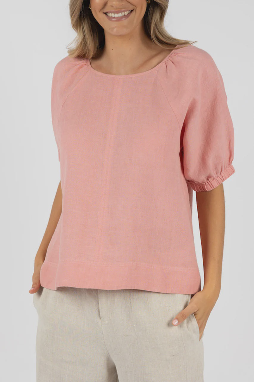 Lagoon Blouse  Blush