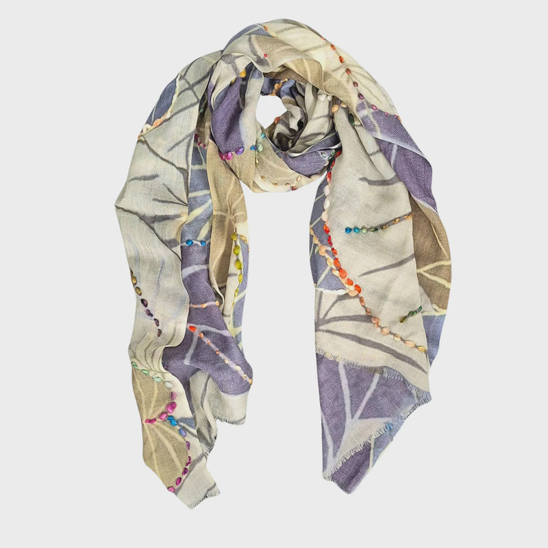 Zoda Wool Stitch Scarf