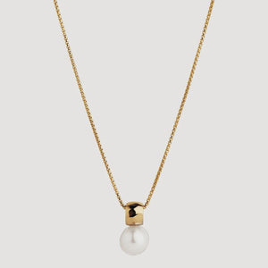 Idyll Pearl Necklace Gold