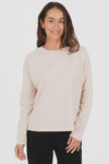 Wildfire Long Sleeve Tee Stone