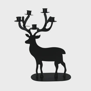 Iron Tree Candleholder Small