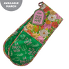 Printed Fabric Double Oven Mit