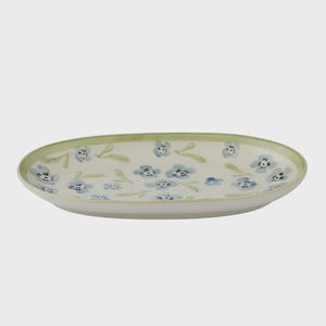 Olga Ceramic Plate 13 x 21.5cm