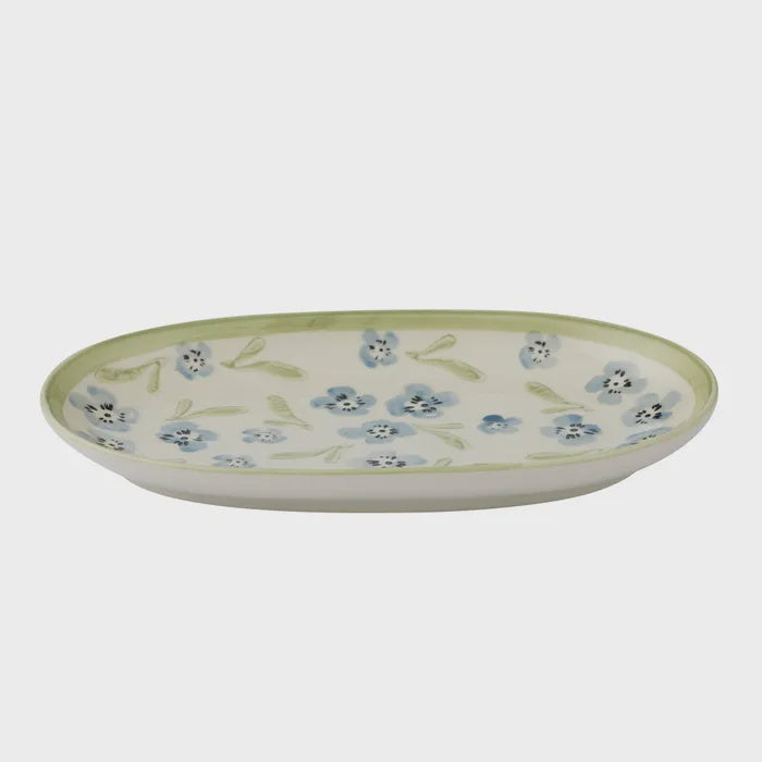 Olga Ceramic Plate 13 x 21.5cm