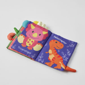 Jungle & Dinosaur Fun Fabric Books Asst
