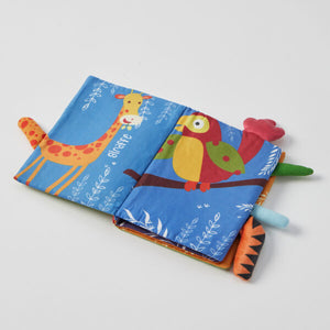 Jungle & Dinosaur Fun Fabric Books Asst