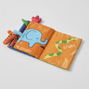 Jungle & Dinosaur Fun Fabric Books Asst