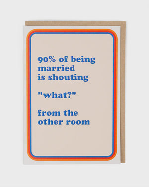 Pina Coladas 90% of Being Married