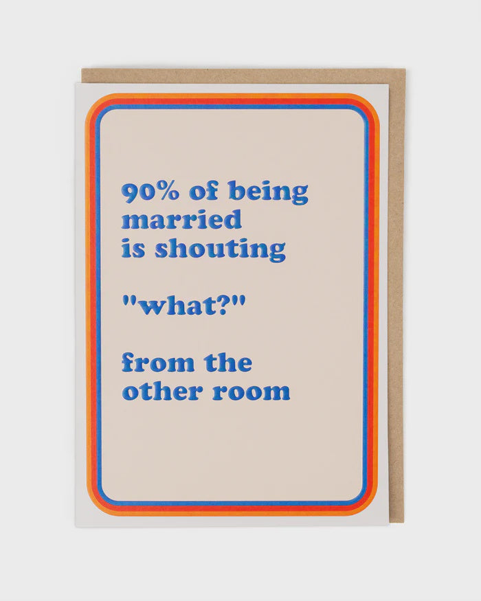 Pina Coladas 90% of Being Married