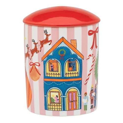 Night Before Ceramic Candle