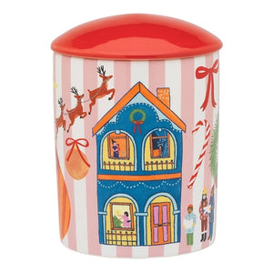 Night Before Ceramic Candle