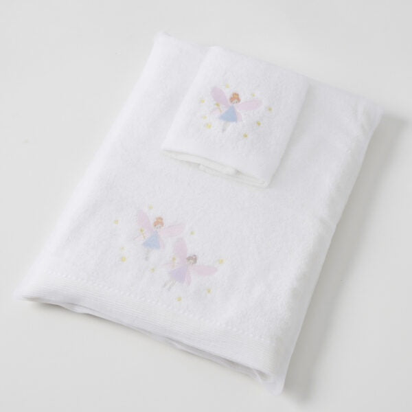 Fairy Dust Bath Towel & Face Washer Set