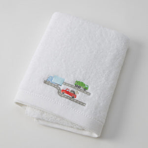 Trucking Along Bath Towel & Face Washer Set