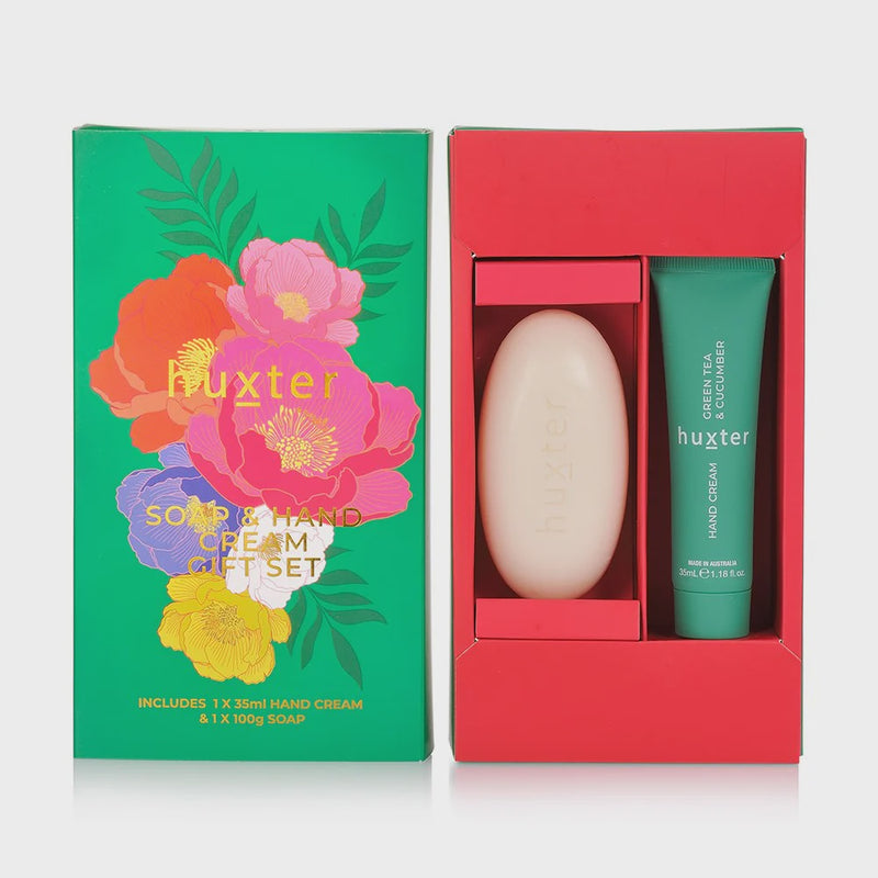 Green Tea & Cucumber Soap & Hand Cream Gift Set