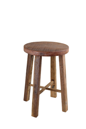 Wood Stool Round / Small