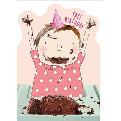 Choc Face Kids Card