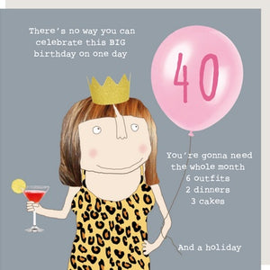 Girl 40th Bday