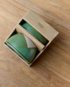 Green Set of 2 360ml Containers / The Wanderer