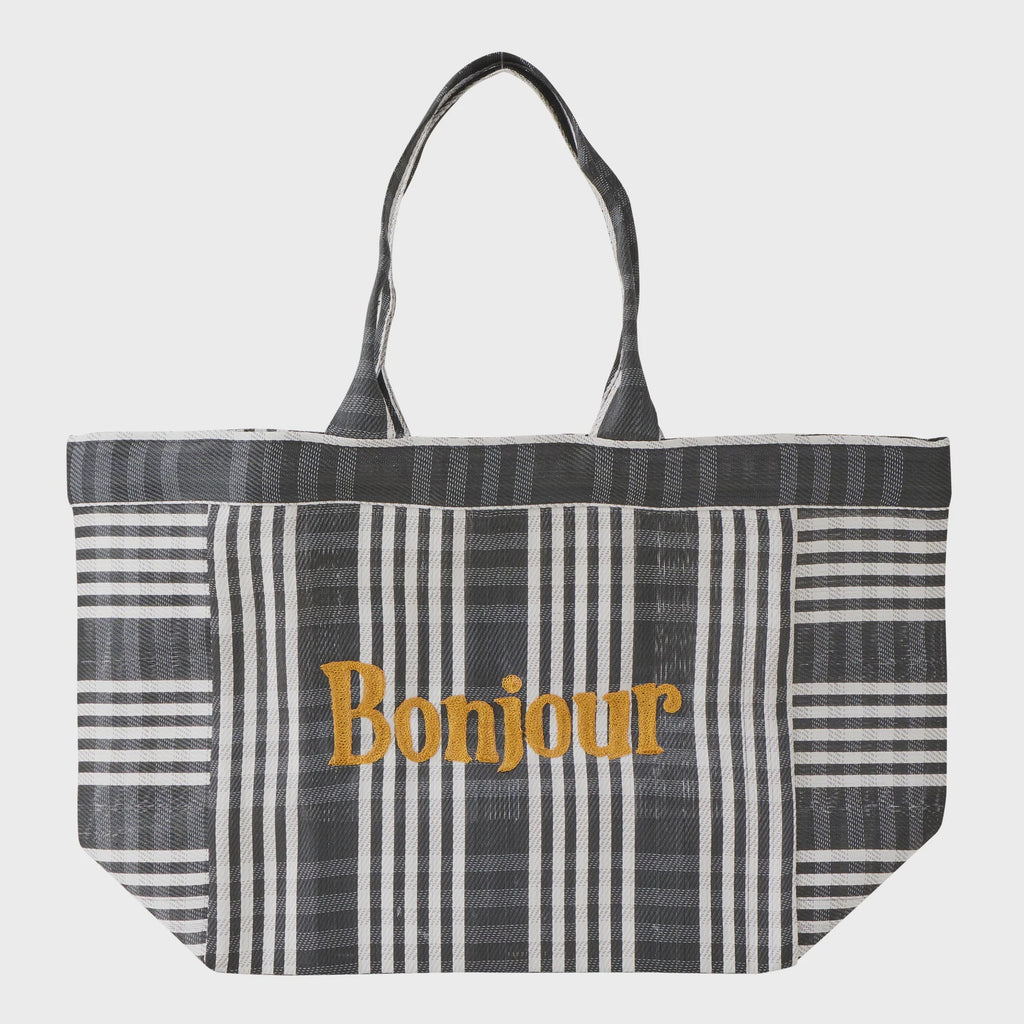 Bonjour Recycled Shopper Tote