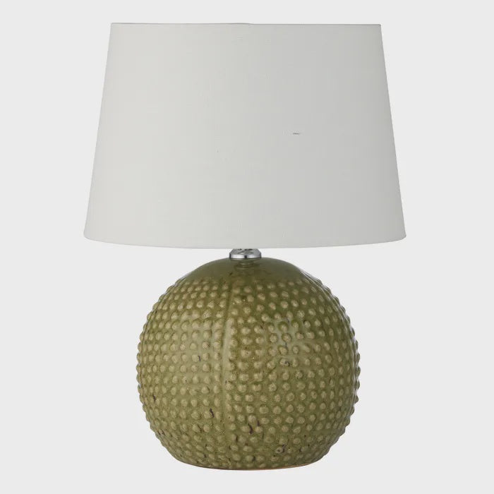 Scala Ceramic Table Lamp Green