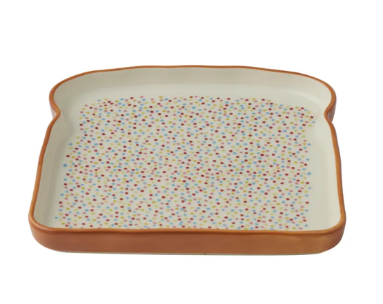 Fairy Bread Ceramic Plate