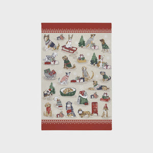 Merry Mutts Cotton Tea Towel