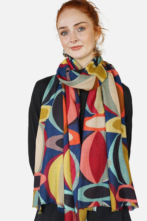 Wool Spectral Spheres Scarf
