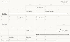 2025 Planner Signature Horizontal Weekly Highline