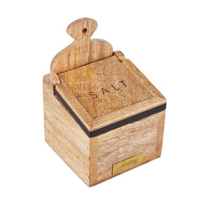 James Salt Box W/ Spoon