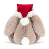 Bashful Christmas Bunny Beige