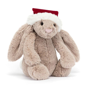 Bashful Christmas Bunny Beige