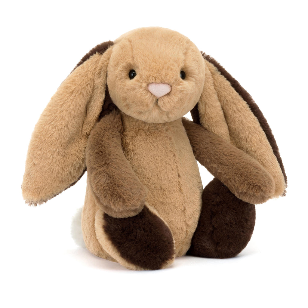 Bashful Patchwork Brown Bunny Medium