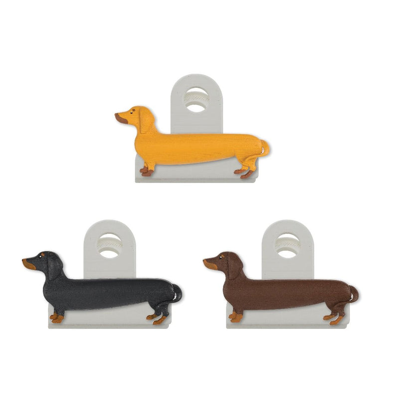 Sausage Dog Bag Clips