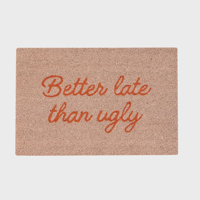 Better Late PVC Backed Door Mat