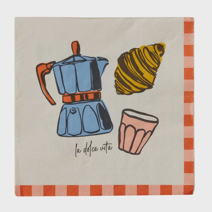 Brunch Lunch Napkin 20pk