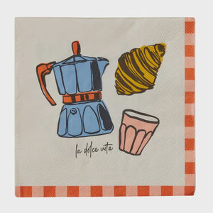 Brunch Lunch Napkin 20pk